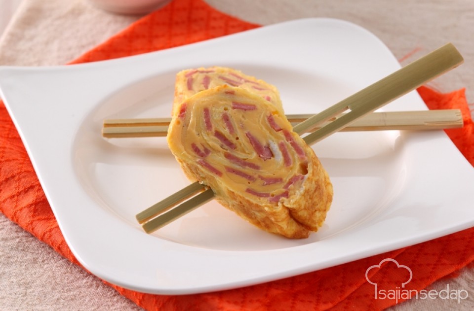 Telur Gulung Smoked Beef Keju